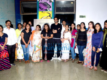 Arjun Rampal hosts a screening of the film Daddy for the Gawli family