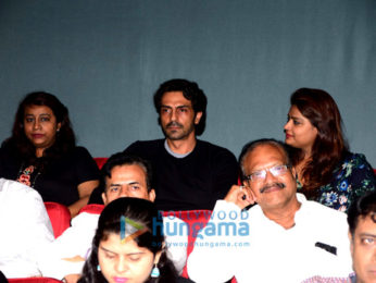 Arjun Rampal hosts a screening of the film Daddy for the Gawli family