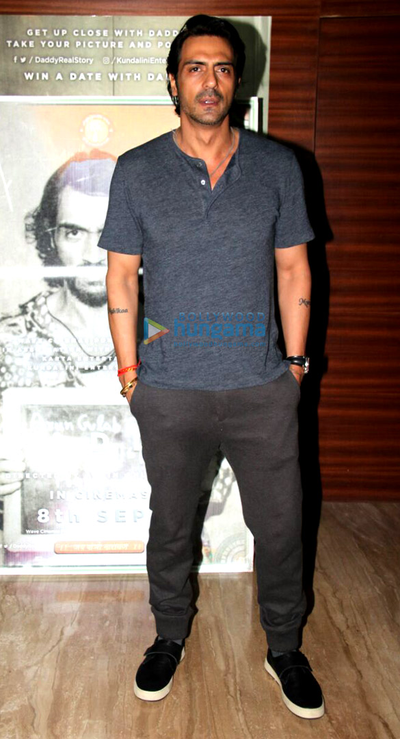 arjun rampal snapped promoting his film daddy 5