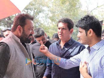On The Sets Of The Movie Bhoomi