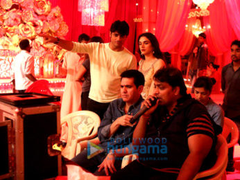 On The Sets Of The Movie Bhoomi