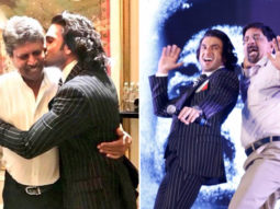 Check out: Ranveer Singh gives a sweet kiss to Kapil Dev; dances with Srikkanth at ’83 launch