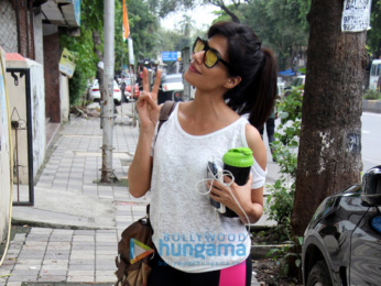 Chitrangada Singh snapped in Bandra