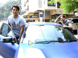 Sooraj Pancholi and Rinzing Denzongpa snapped in Bandra