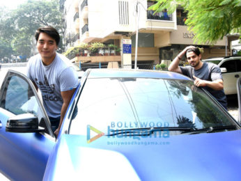 Sooraj Pancholi and Rinzing Denzongpa snapped in Bandra