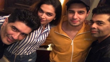 Check out: Deepika Padukone, Sidharth Malhotra chill with Karan Johar and Manish Malhotra