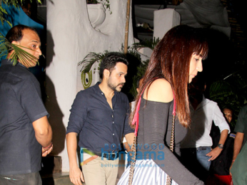 Emraan Hashmi snapped with his wife Parveen Shahani