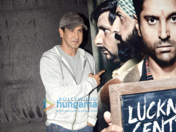 Farhan Akhtar at 'Lucknow Central' live feed event
