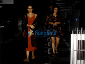 Fatima Sana Shaikh and Sanya Malhotra snapped post dinner in Bandra