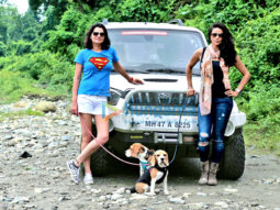 Gul Panag snapped on her road trip through the North East