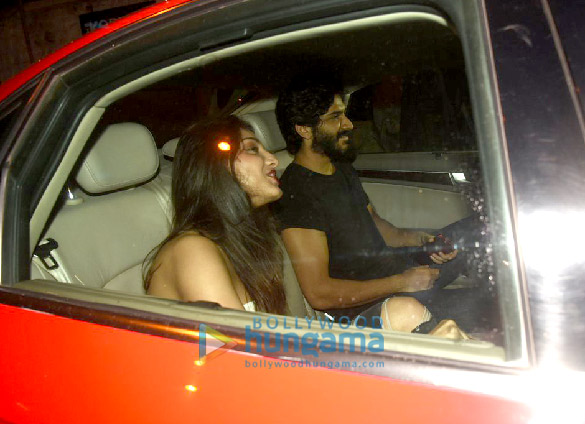 harshvardhan kapoor snapped with a mystery girl post dinner 2
