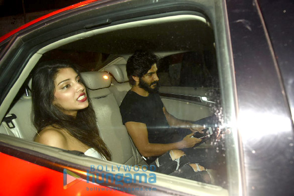harshvardhan kapoor snapped with a mystery girl post dinner 5