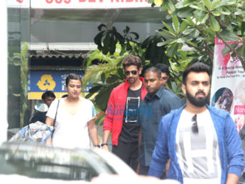 Hrithik Roshan snapped at Akro Gym