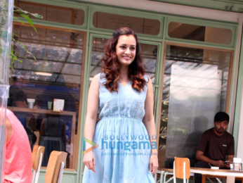 Dia Mirza snapped at The Kitchen Garden
