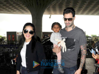 Vaani Kapoor, Adah Sharma, Sunny Leone and Daniel Webber snapped at the airport