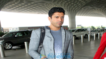 Farhan Akhtar and Karisma Kapoor snapped at the airport