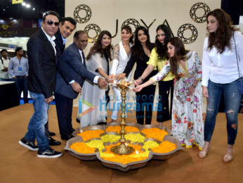 Jacqueline Fernandez and Amruta Fadnavis inaugurate Joya exhibition in Mumbai