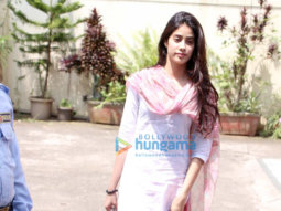 Jahnavi Kapoor snapped after dance rehearsal