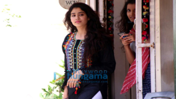 Jahnavi Kapoor snapped during her dance rehearsals