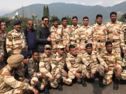 John Abraham happily poses with his ‘true heroes’