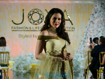 Richa Chadda, Urvashi Rautela, Sophie Choudry, Mandana Karimi and others walk the ramp at the Joya Lifestyle and Fashion Exhibition