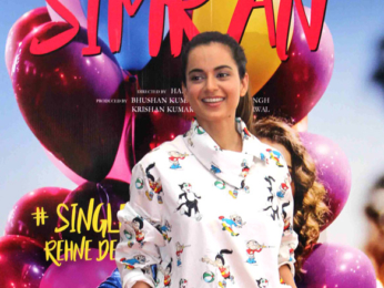 Kangana Ranaut at the song launch of 'Single Rehne De' from 'Simran'