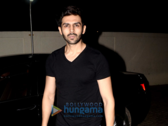 Kartik Aaryan snapped in Bandra