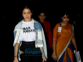 Katrina Kaif and Anushka Sharma snapped at the airport