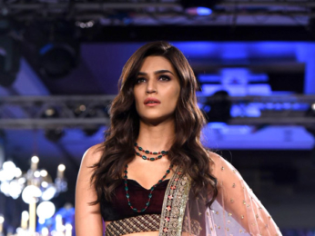 Kriti Sanon walks the ramp at Bombay Times Fashion Week
