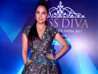 Lara Dutta and Urvashi Rautela attend the Yamaha Fascino Miss Diva 2017 Bloggers Meet