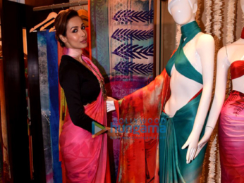 Malaika Arora graces the launch of the Diwali exclusive collection by Satyapaul