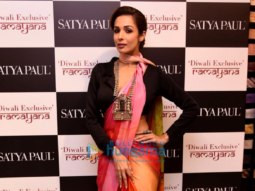 Malaika Arora graces the launch of the Diwali exclusive collection by Satyapaul