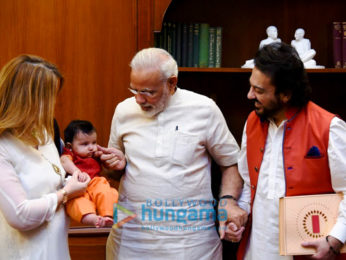 PM Modi warmly welcomes Adnan Sami's daughter Medina PMO Office