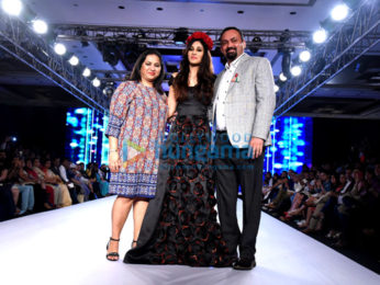 Pooja Chopra walk the ramp at Bombay Times Fashion Week