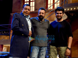 Sanjay Dutt and Aditi Rao Hydari promote their film ‘Bhoomi’ on sets of The Drama Company