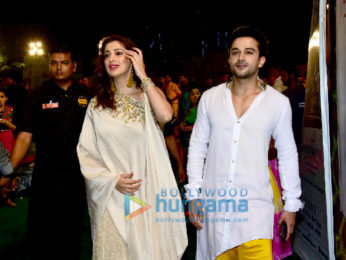 Raai Laxmi snapped attending the raas leela Navratri functions Borivali to promote her movie Julie 2