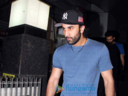 Ranbir Kapoor and Aditya Roy Kapur snapped post dinner at Hakkasan