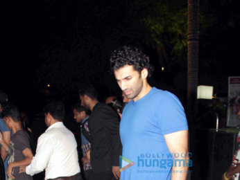 Ranbir Kapoor and Aditya Roy Kapur snapped post dinner at Hakkasan