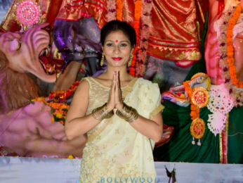 Ranbir Kapoor, Alia Bhatt, Rani Mukherji and others snapped at Durga Pooja in Juhu