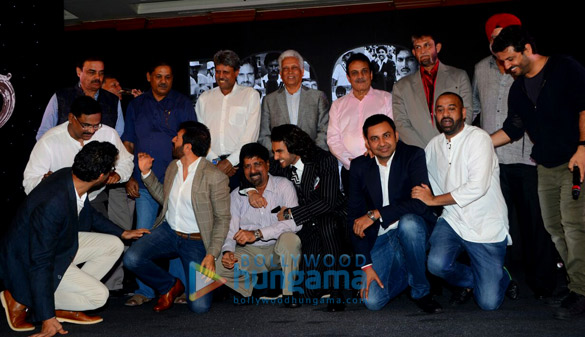 ranveer singh and kapil dev grace the launch of the film based on the 1983 world cup 6