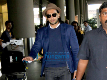 Ranveer Singh and Shraddha Kapoor snapped at the airport