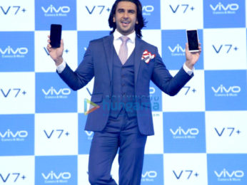 Ranveer Singh attends the launch of Vivo V7 Plus