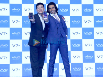 Ranveer Singh attends the launch of Vivo V7 Plus