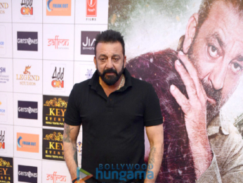 Cast of the film Bhoomi grace the press meet of the film in Delhi