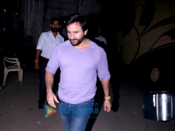 Saif Ali Khan snapped at Mehboob Studio