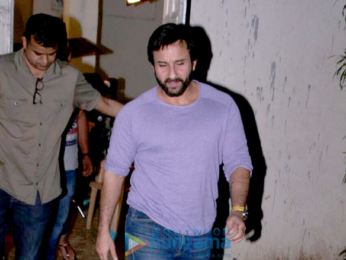 Saif Ali Khan snapped at Mehboob Studio