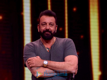 Sanjay Dutt meets the contestants of 'Sa Re Ga Ma Pa L'il Champs'