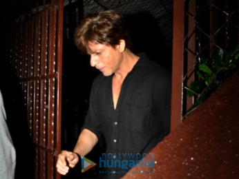 Shah Rukh Khan snapped post dubbing in bandra