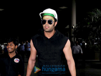 Shamita Shetty and Manish Paul snapped at the airport