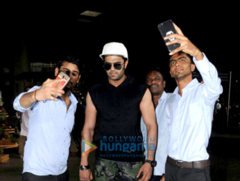 Shamita Shetty and Manish Paul snapped at the airport